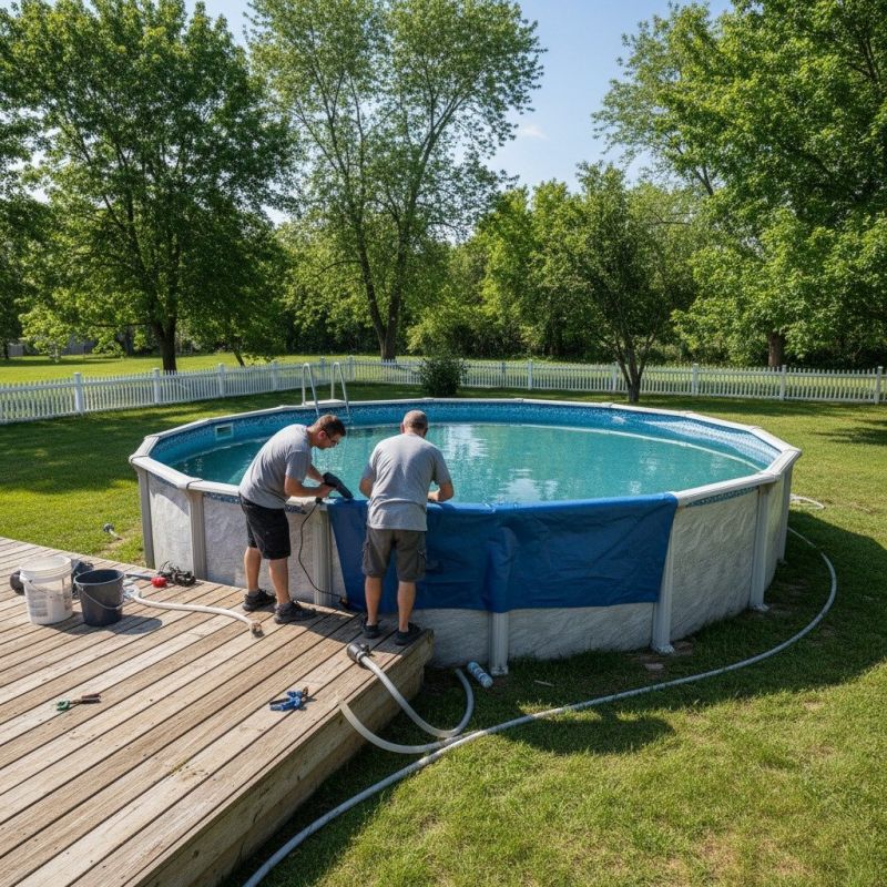 Pool Cover Repair