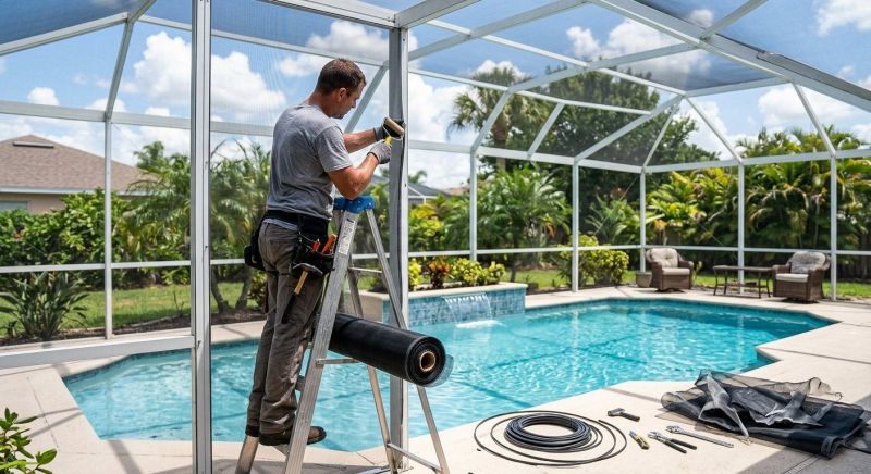 Pool Cover Servicing Service
